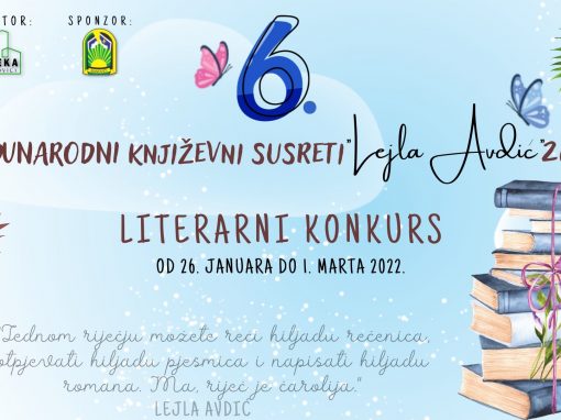 MEĐUNARODNI LITERARNI KONKURS “LEJLA AVDIĆ”